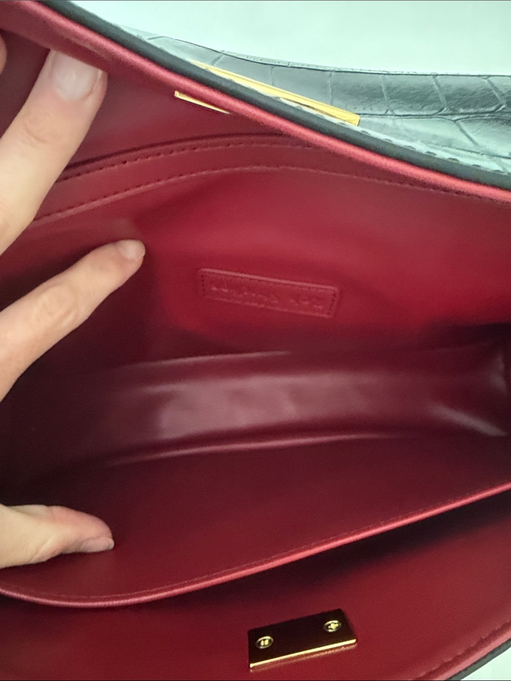 Valentina Bag - Croc Embossed - Picture 7 of 8